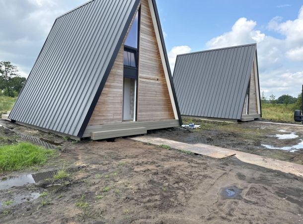 Herstel dakpaneel loftwoning Falk TR Joure