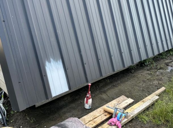 Herstelwerkzaamheden dakpaneel Falk TR