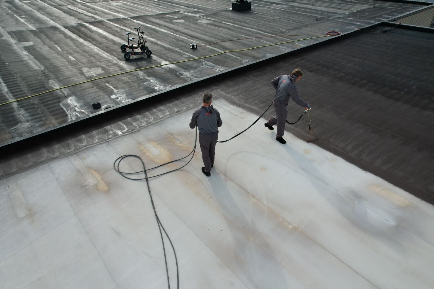 Vloeibare dakbedekking en afdichting voor Voortman Coating
