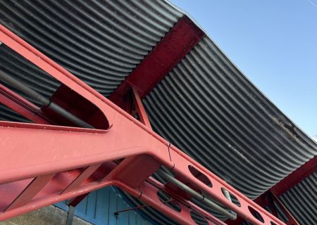 Herstel en conservering van stalen overstekken in Muiden