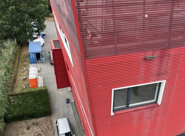 Reiniging en overspuiten