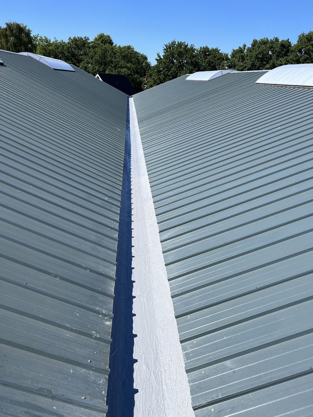 Dichtmaken van bestaande goten