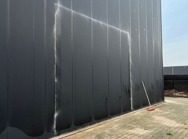 Nieuwe deuringang gecreëerd door Voortman Coating in Almelo