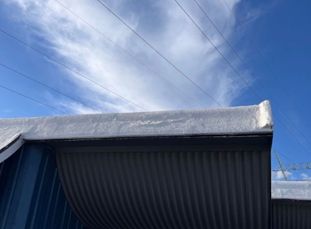 Roestwerende coating aangebracht