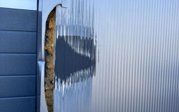 Herstel aanrijdschade sandwichpanelen Tholen